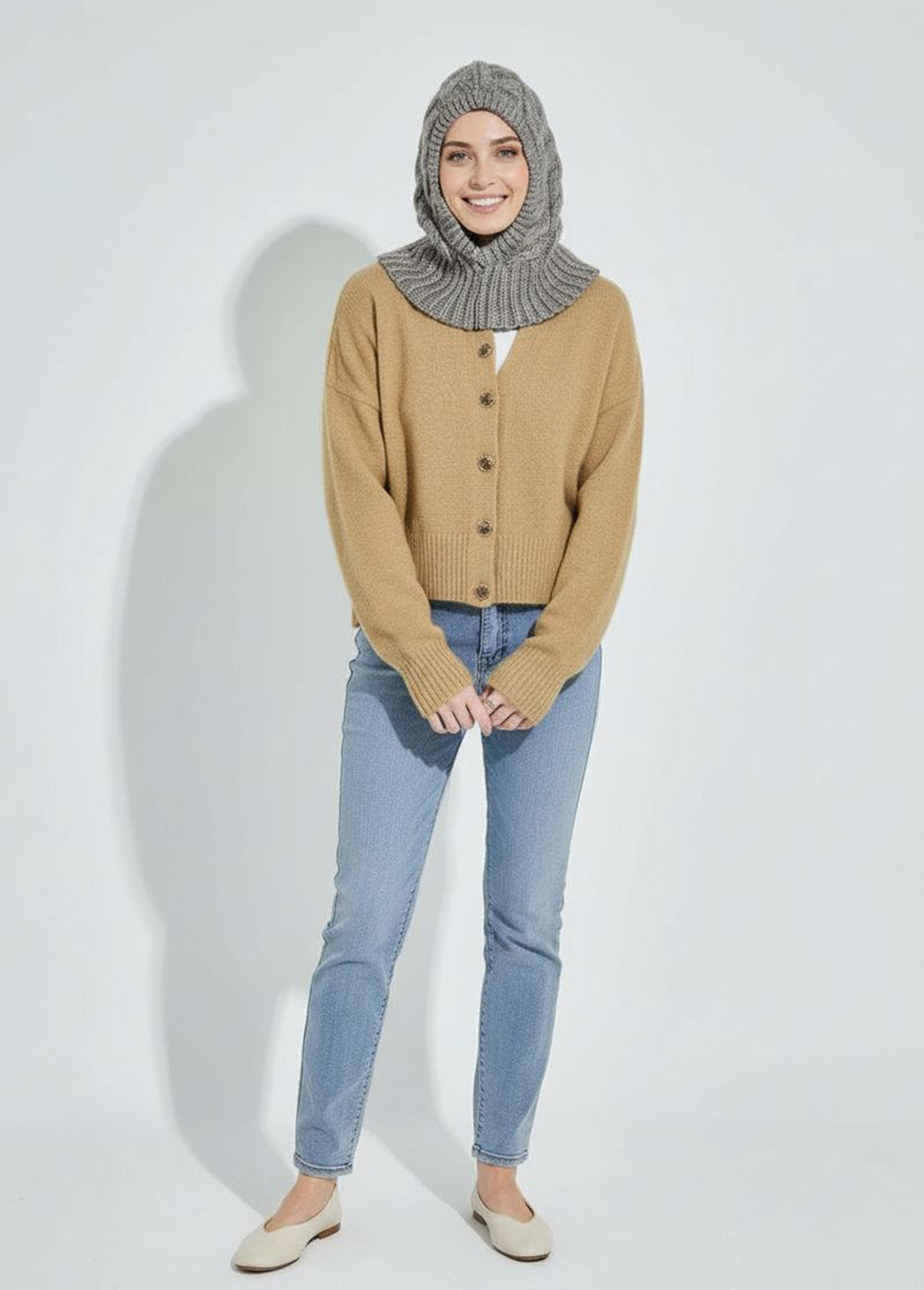 Cagoule_chaude_en_maille_tressée_chinée_Gris_SF1_slim