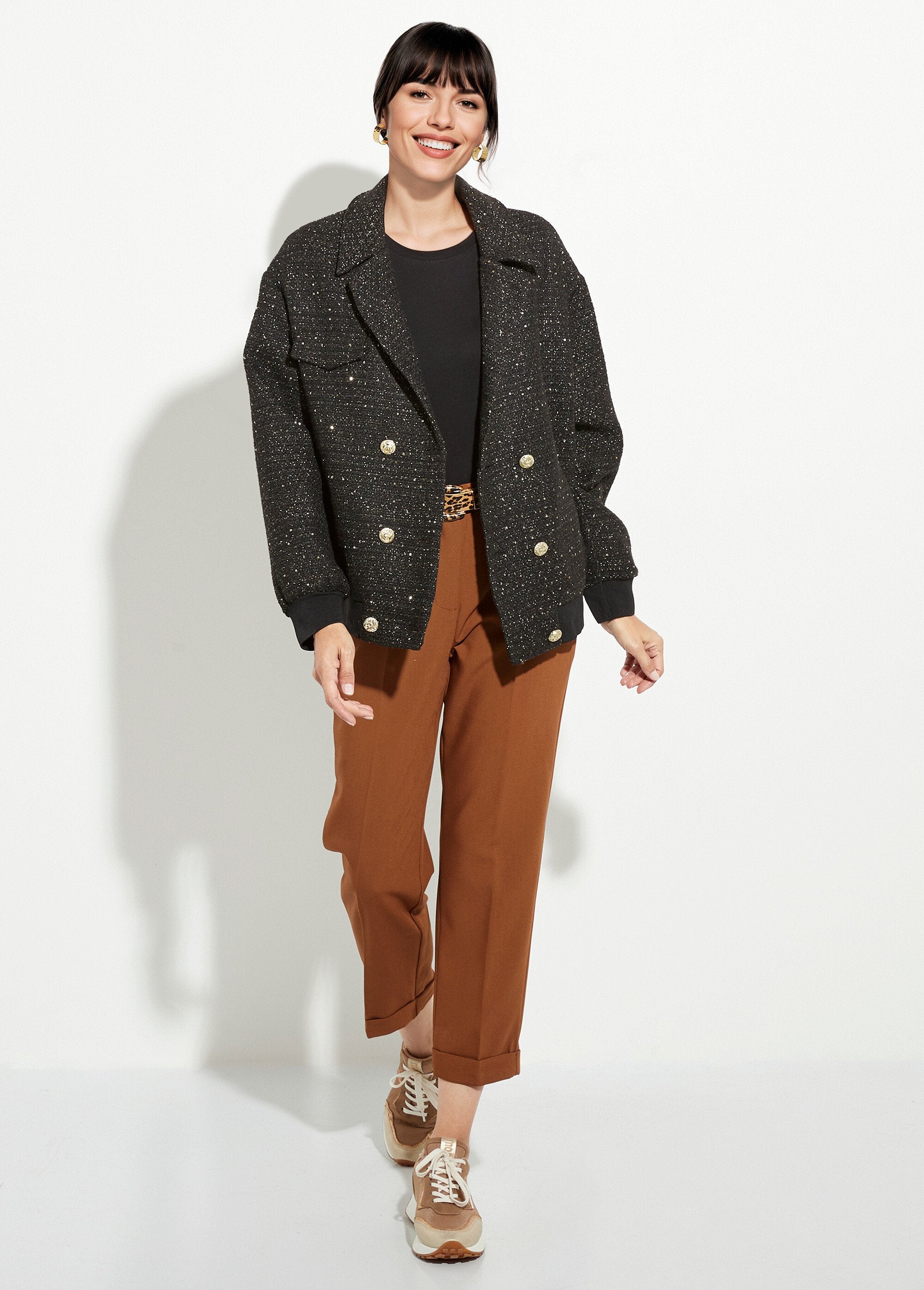 Tweed_teddy_jacket_with_stitching_details_Black_SF1_slim