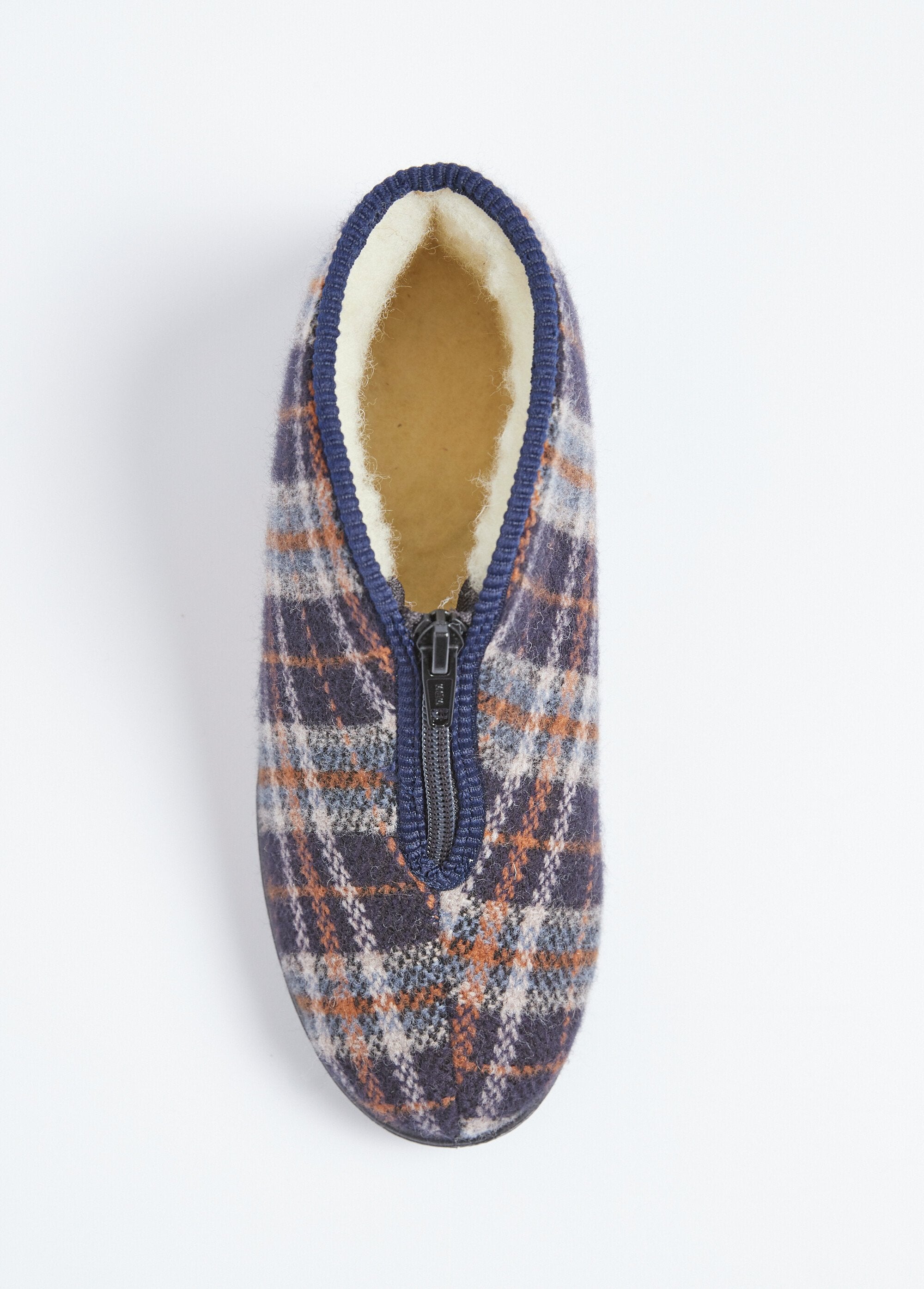 High-top_zipped_slippers_with_Scottish_comfort_width_Marine_OV1_slim