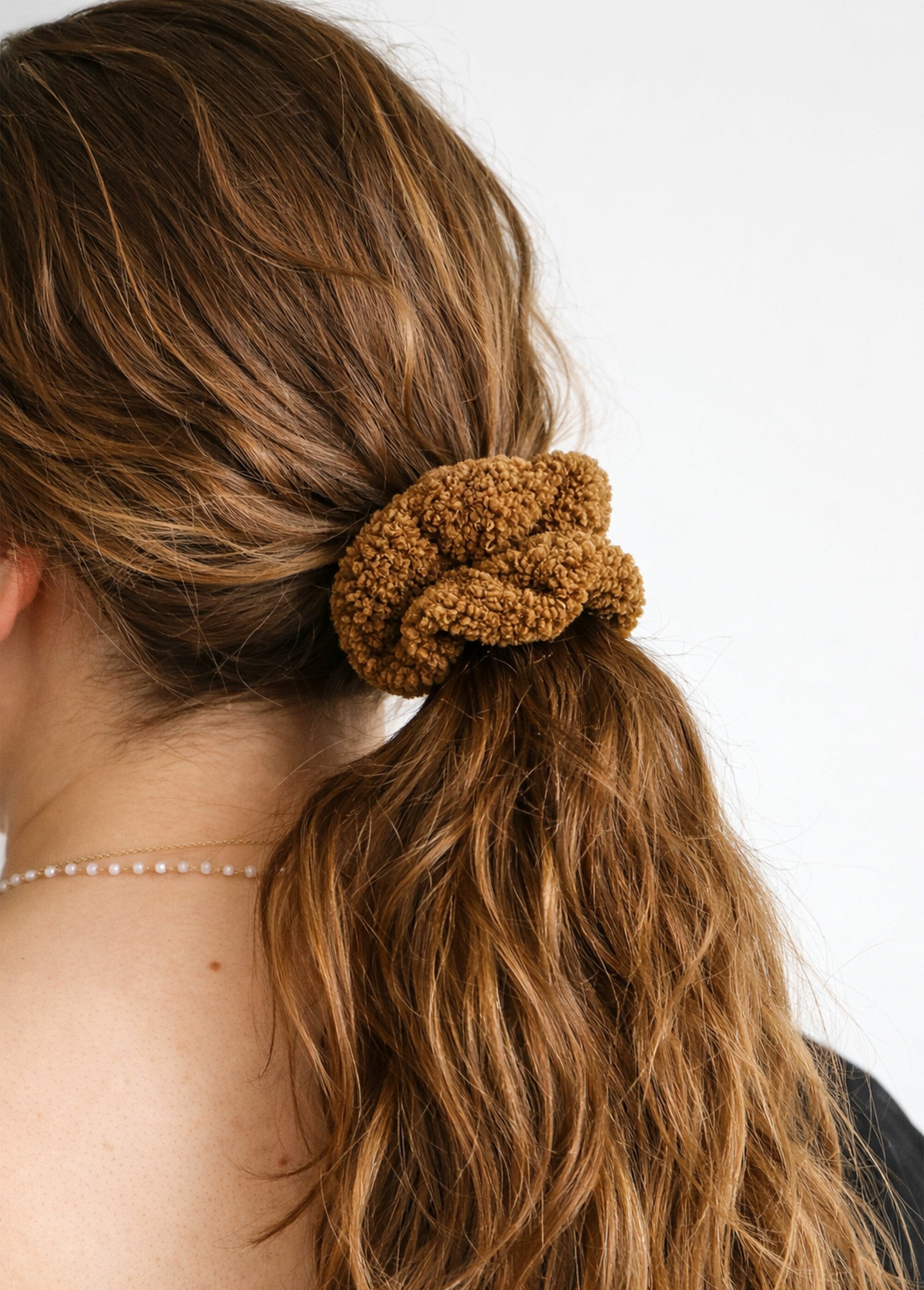 Novelty_hair_scrunchies_Beige_and_brown_SF1_slim