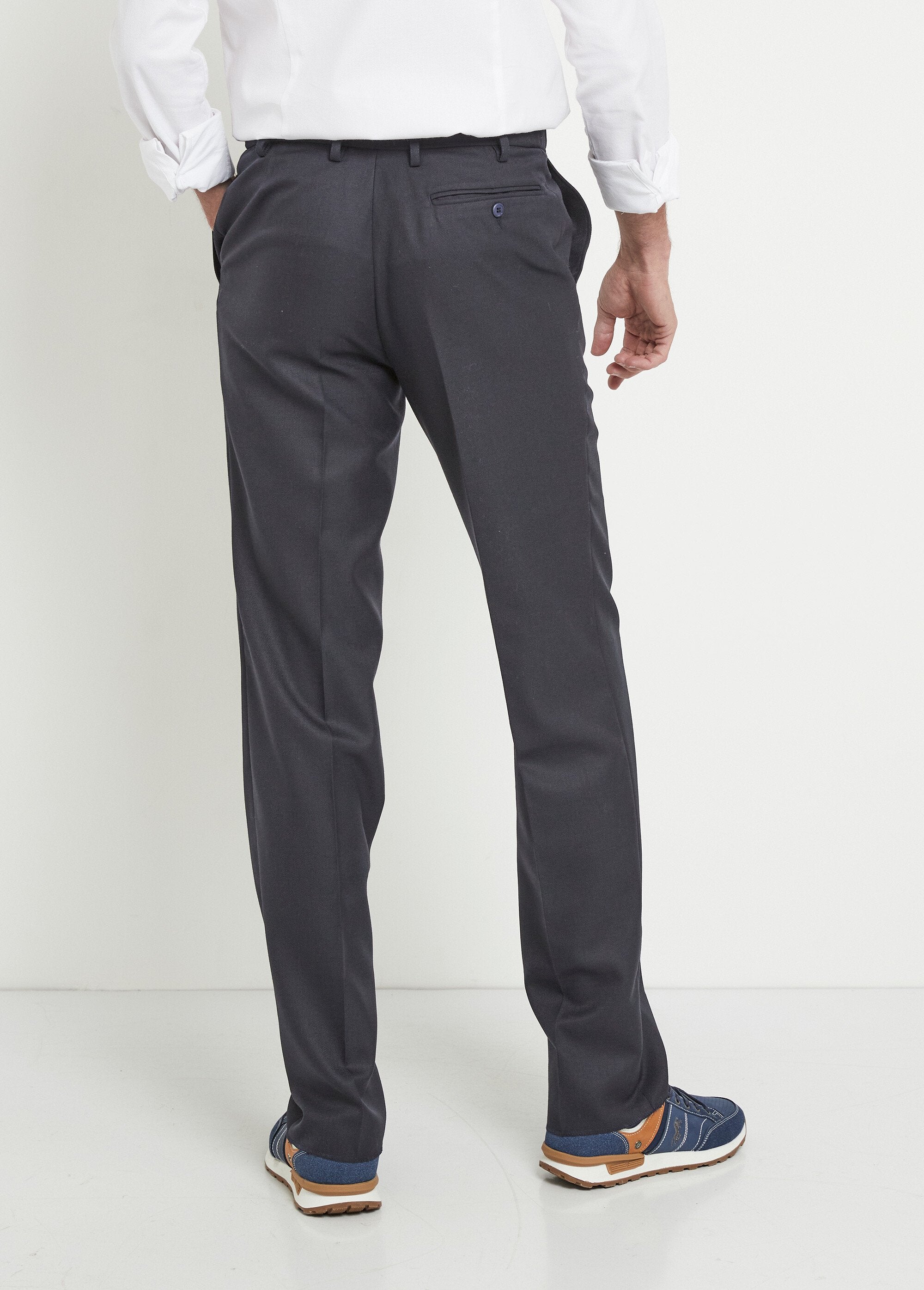 Invisible_adjustable_waistband_wool_twill_pants_Marine_DO1_slim