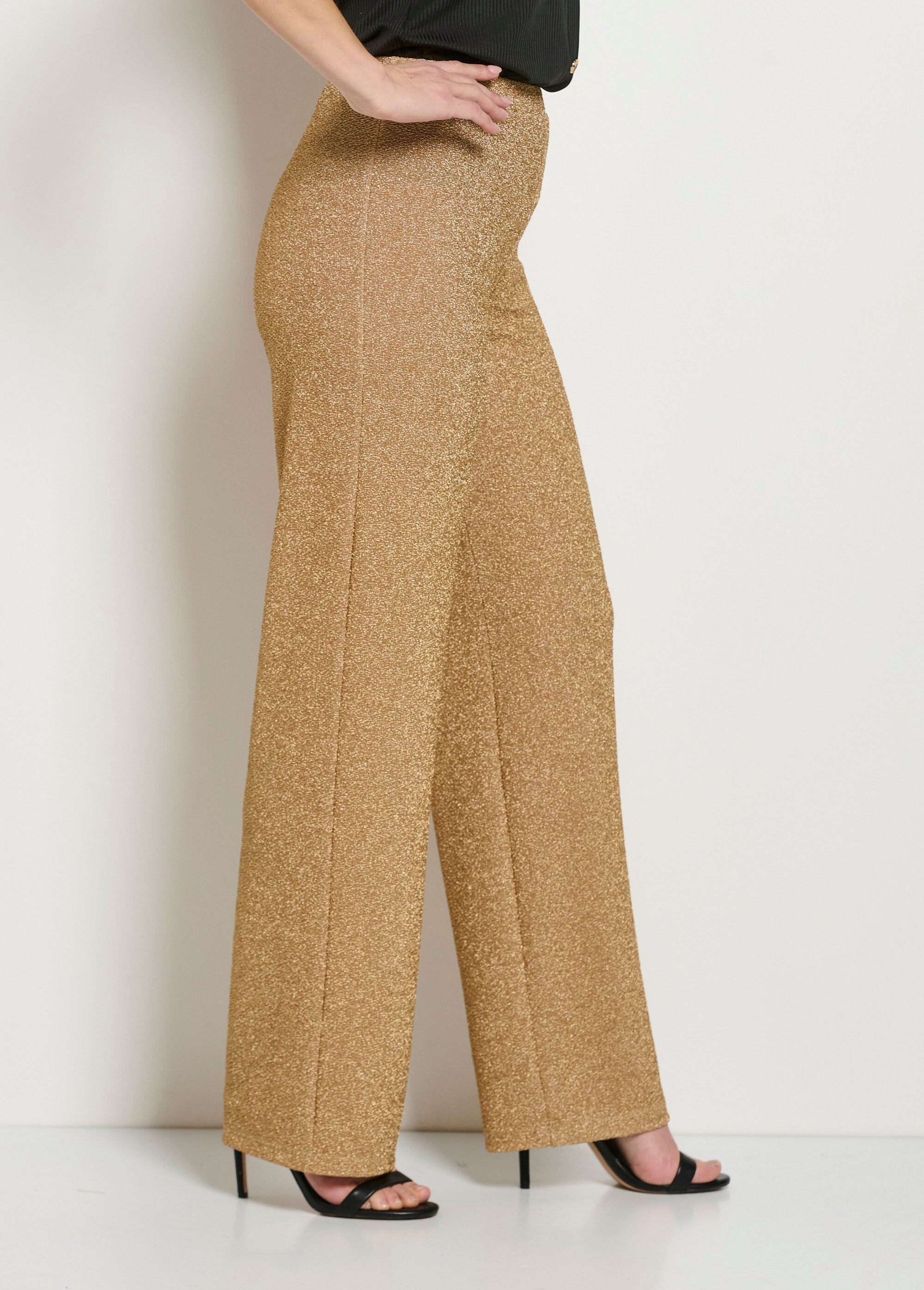Shiny_gold_wide_leg_pants_with_elasticated_waistband_Golden_DR1_slim