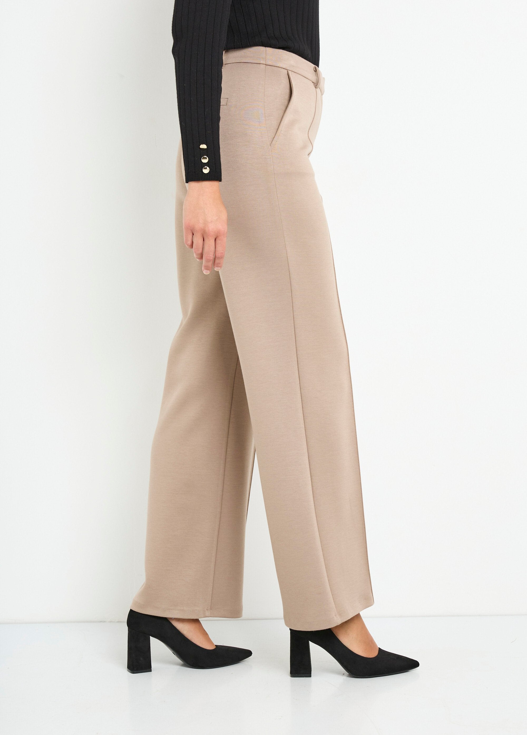 Structured_city_pants_in_plain_milano_knit_Beige_DR1_slim