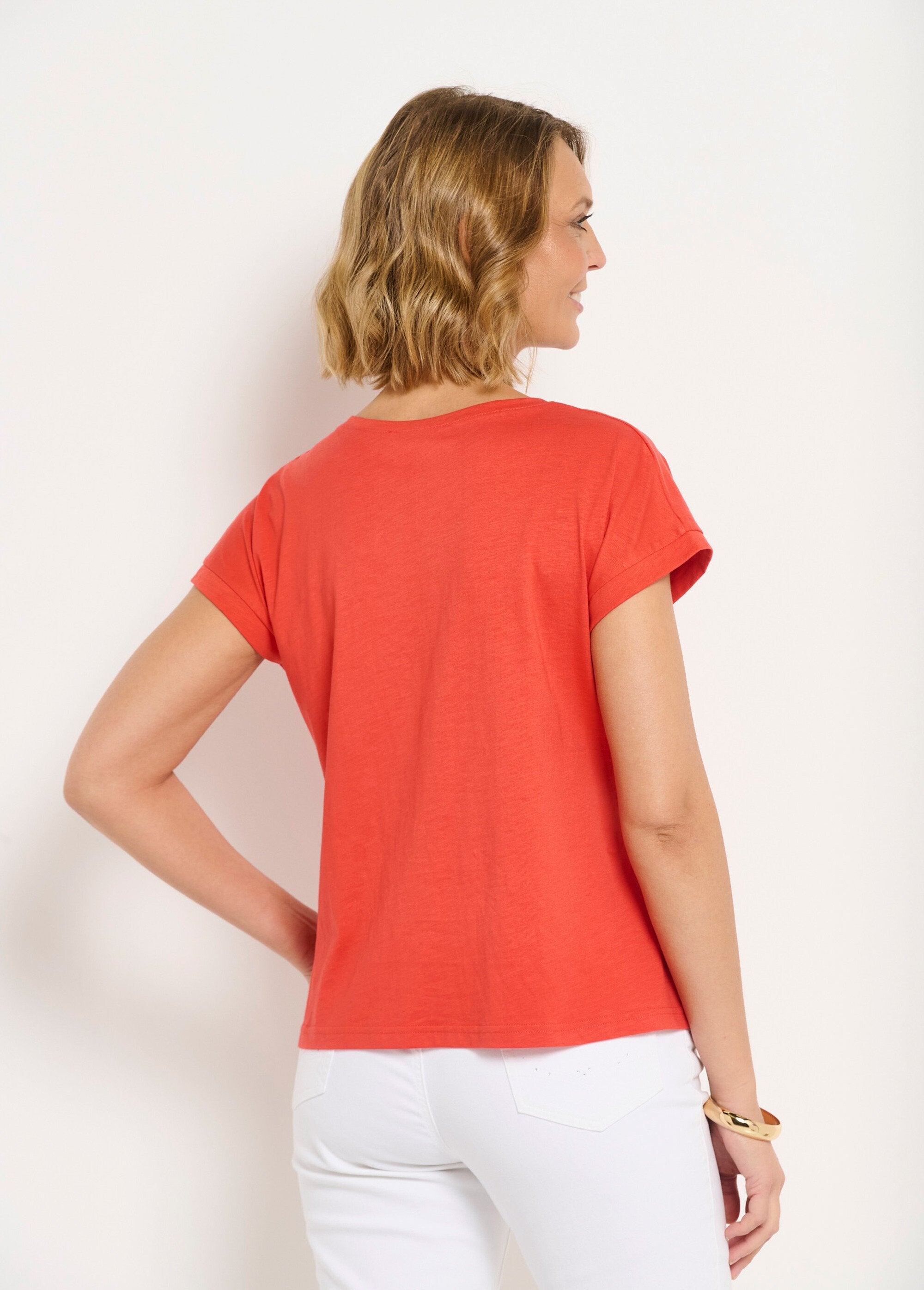 Plain_short_sleeve_openwork_embroidered_t-shirt_Capucine_DO1_slim