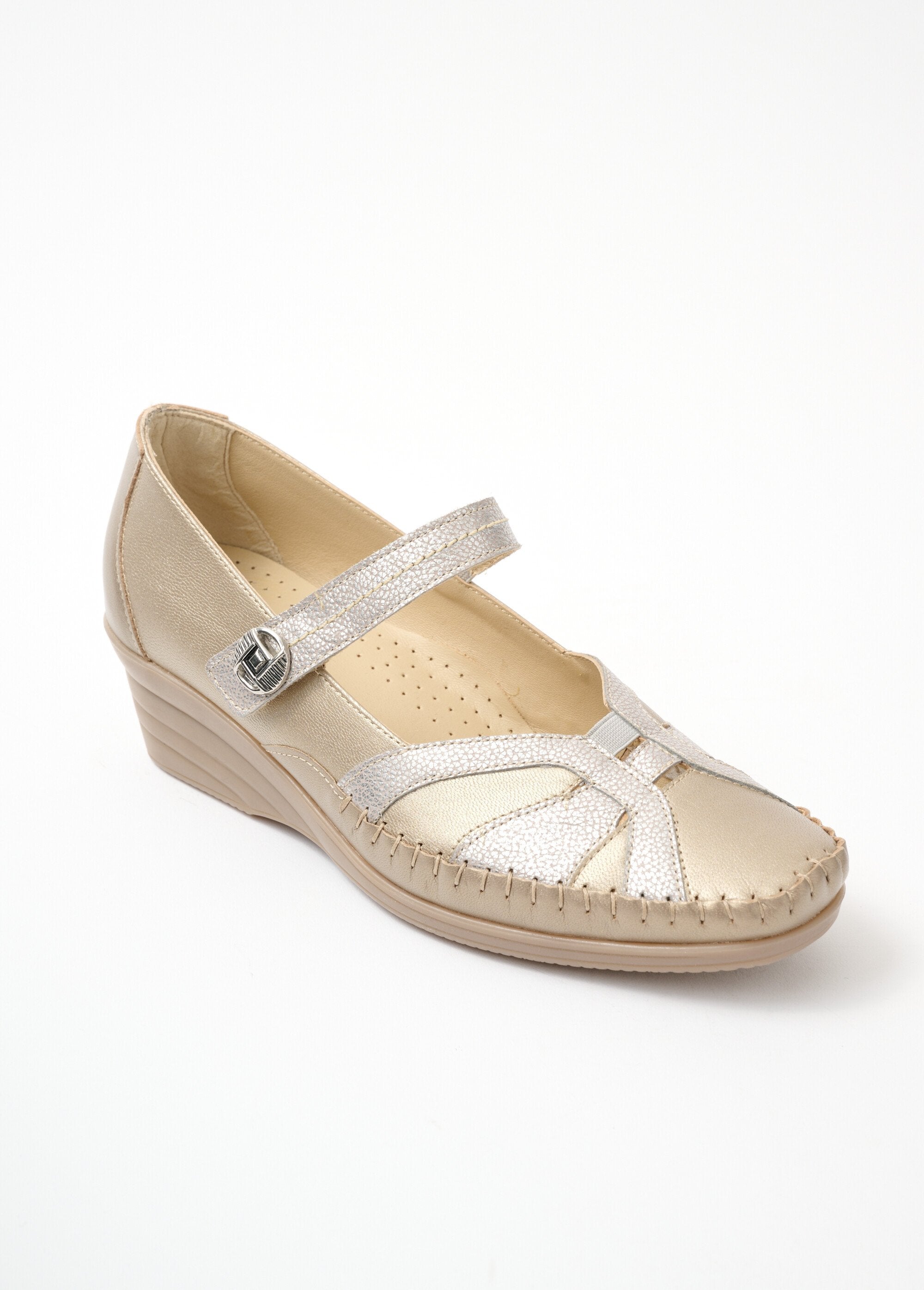 Comfort_wide_leather_ballerinas_with_Velcro_straps_Golden_beige_FA1_slim