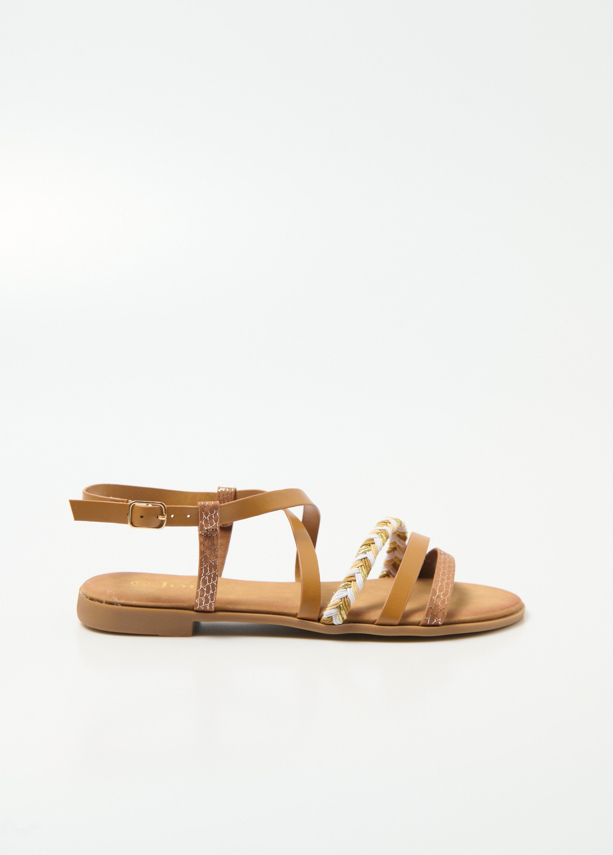 Joia®_-_Multi-material_sandals_with_straps_camel_DR1_slim