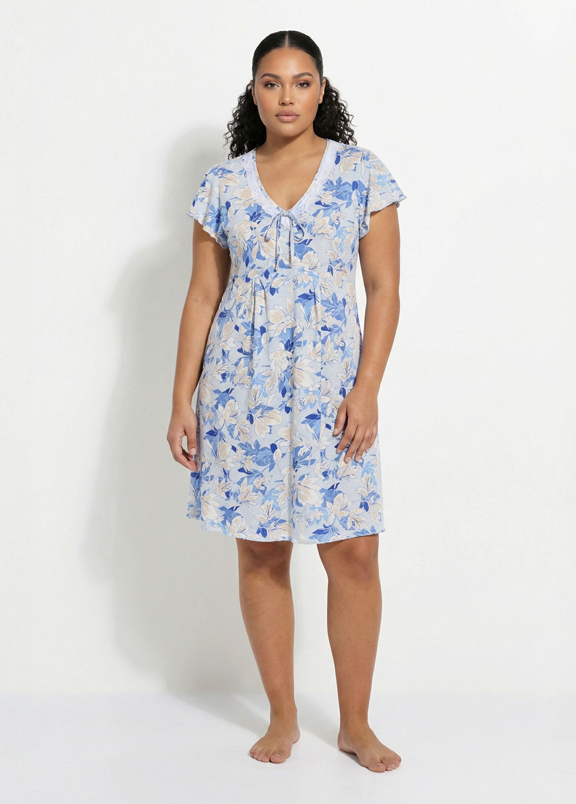 Cotton_lace_nightgown_Blue_print_FA1_curvy