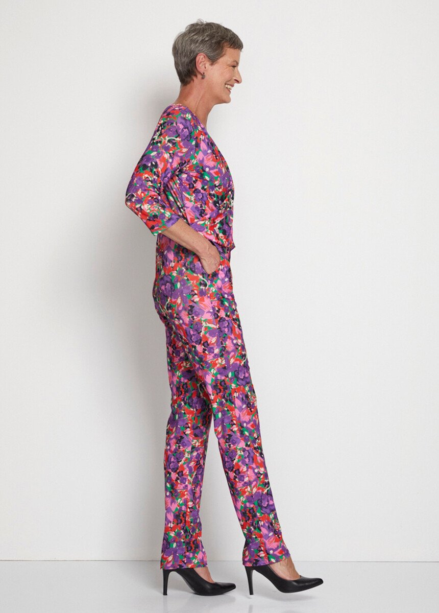 Printed_3/4_sleeve_jumpsuit_Purple_print_DR1_slim