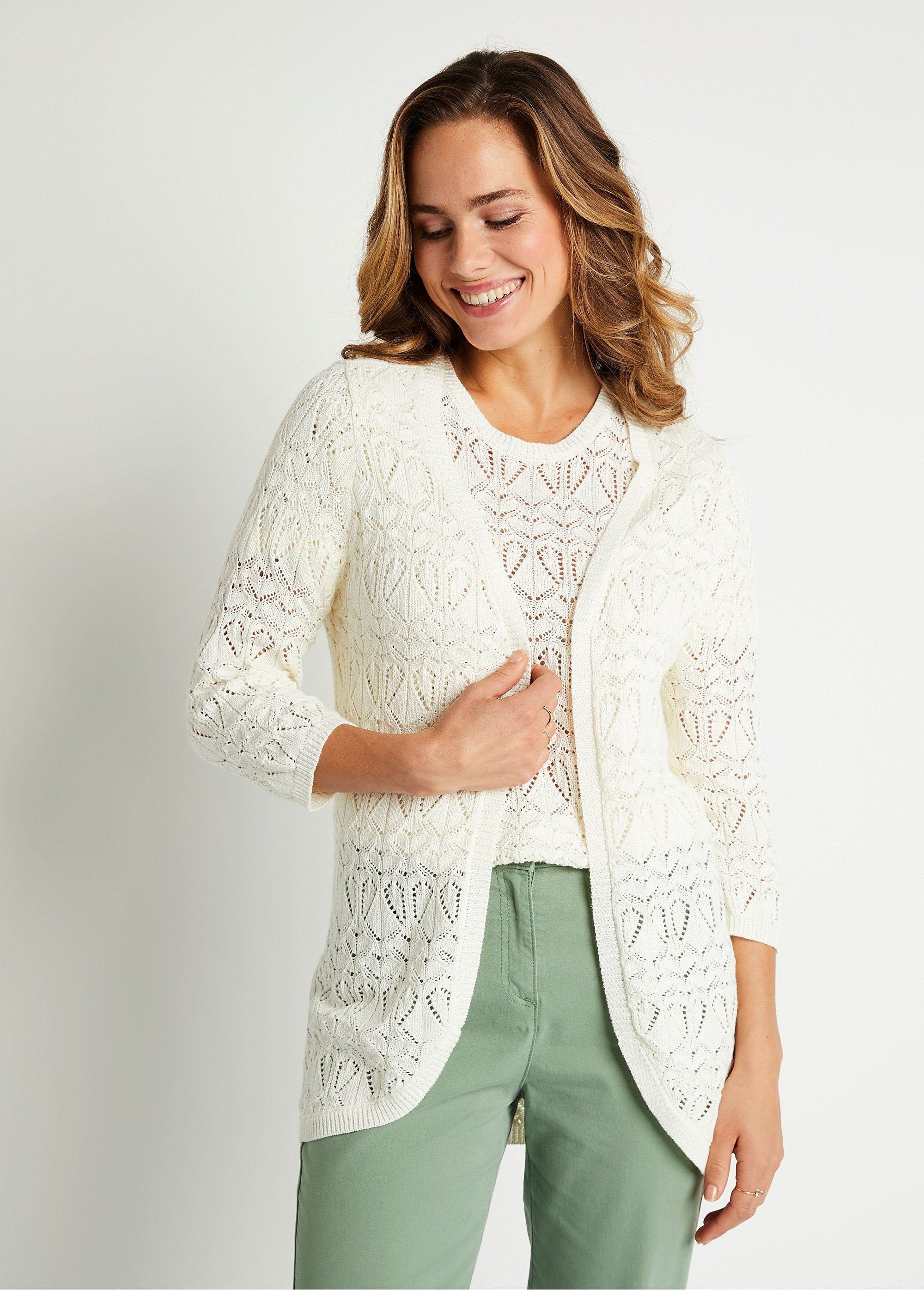 Long_openwork_cotton_cardigan_with_3/4_sleeves_String_FA1_slim