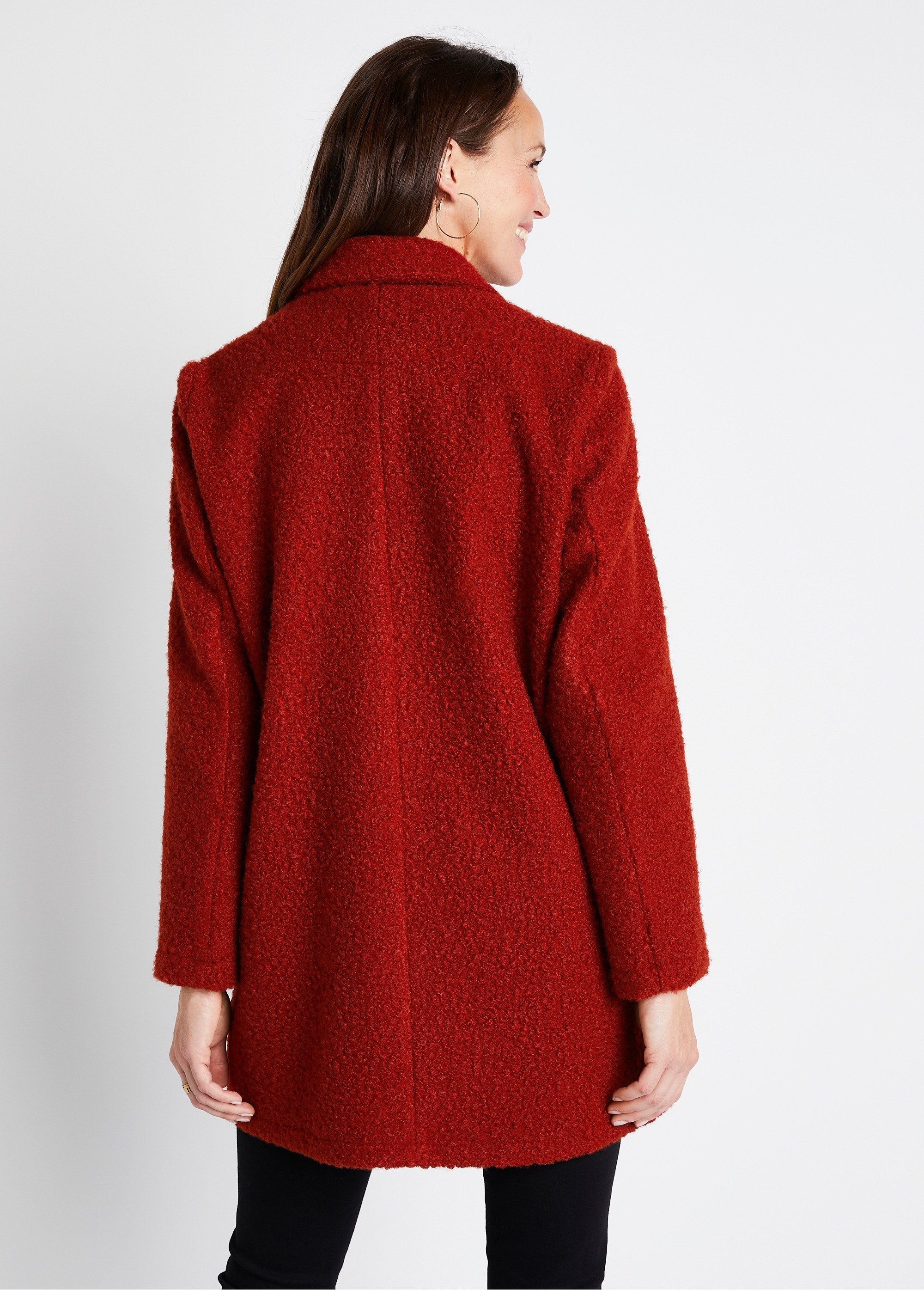 Buttoned_mid-length_French_terry_coat_Tomette_DO1_slim