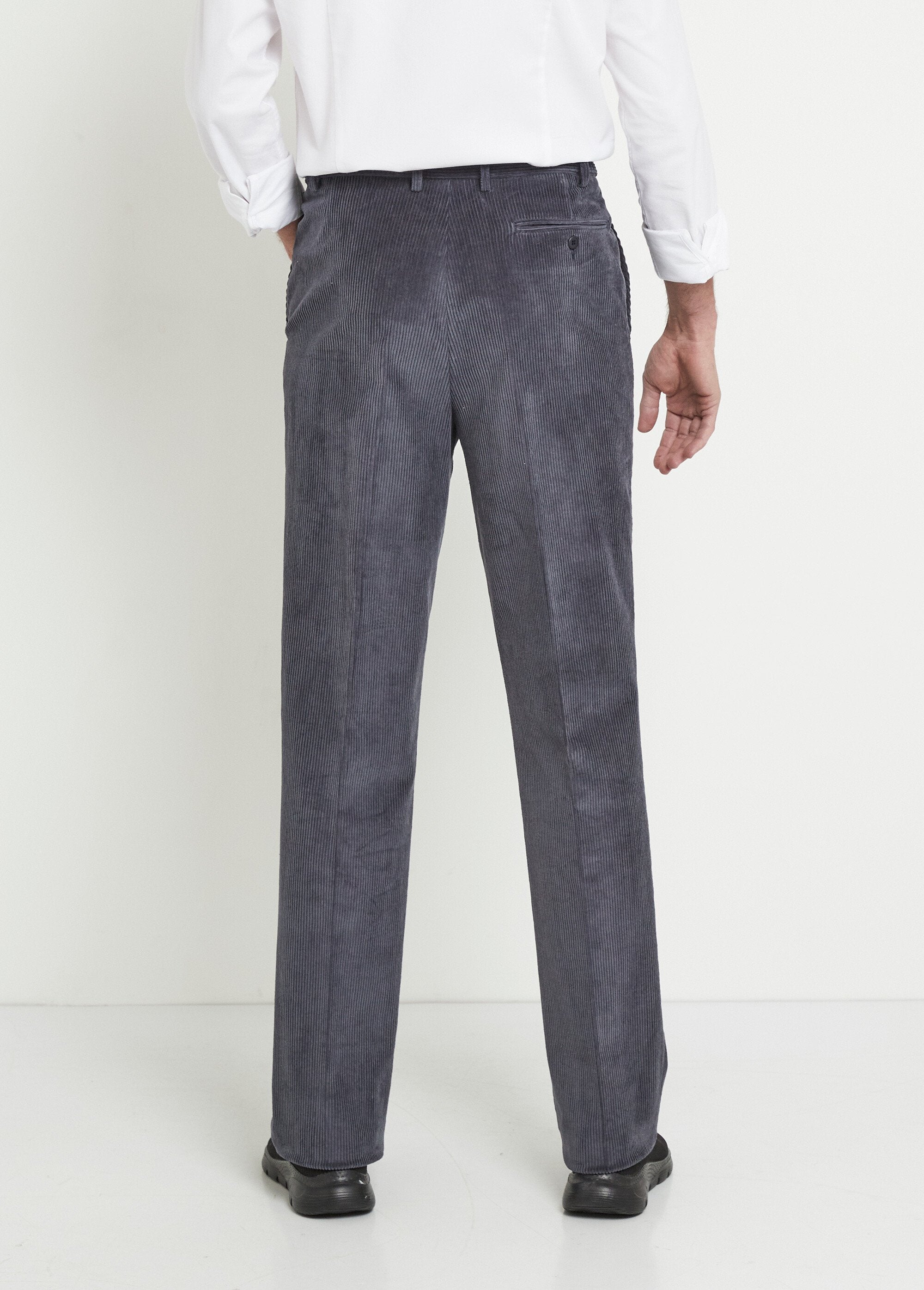 Pantalon_droit_ceinture_élastiquée_confort_Velours_marine_DO1_slim
