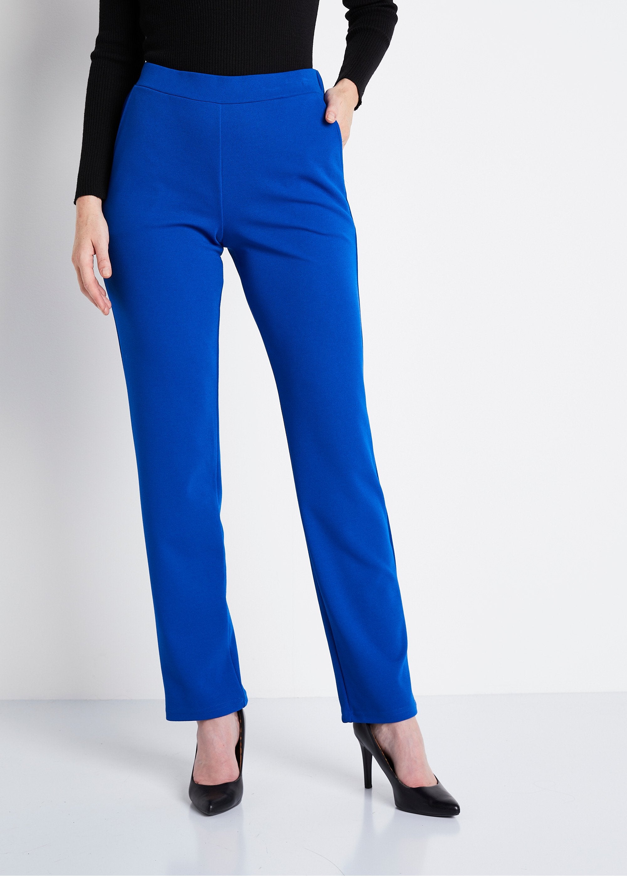 Straight_pants_with_elasticated_waist_and_crepe_knit_Hard_blue_FA1_slim