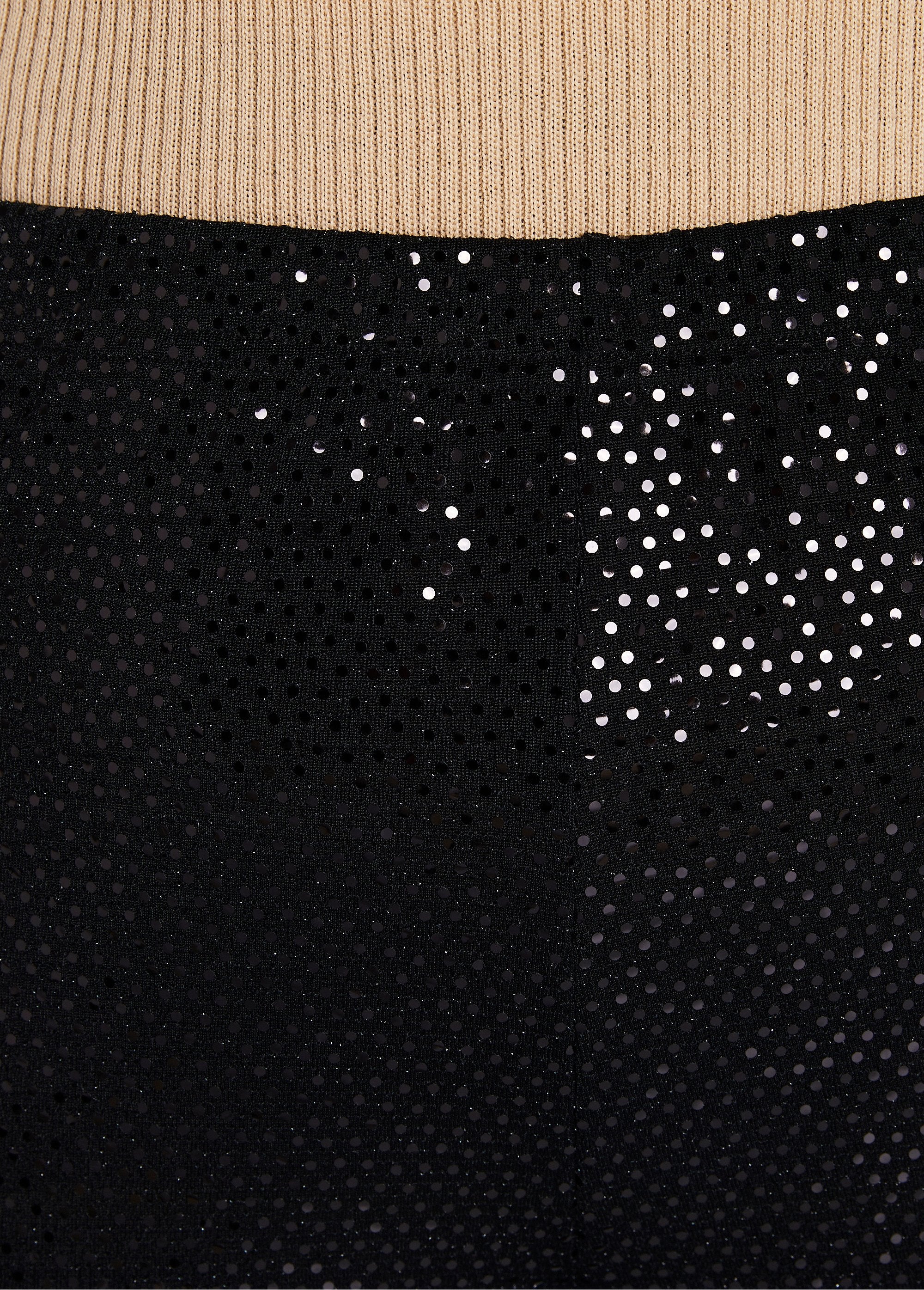 Wide_elasticated_waist_sequin_knit_pants_Black_DE1_curvy