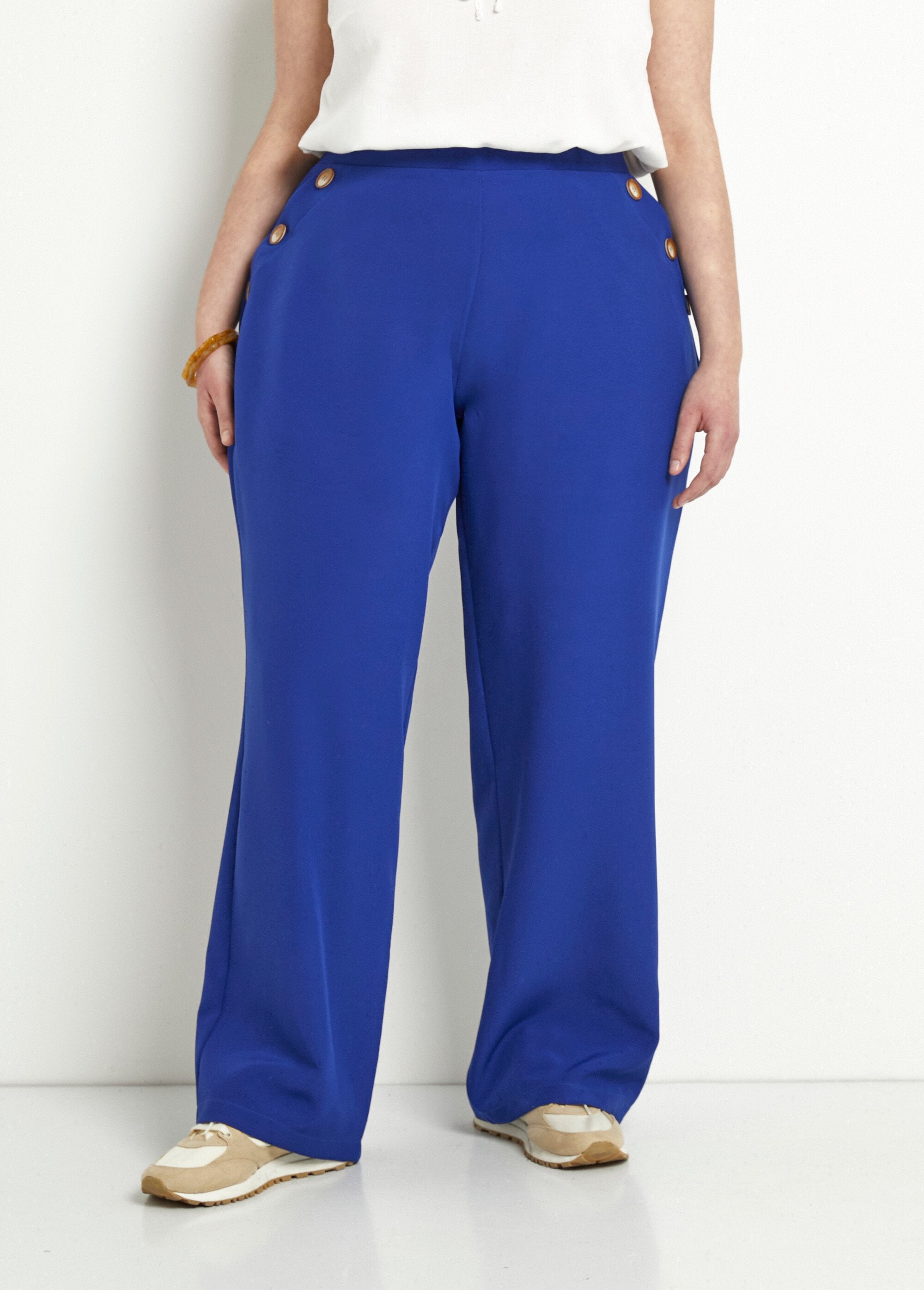 Plain_wide_leg_pants_with_semi-elasticated_waist_Blue_FA1_curvy