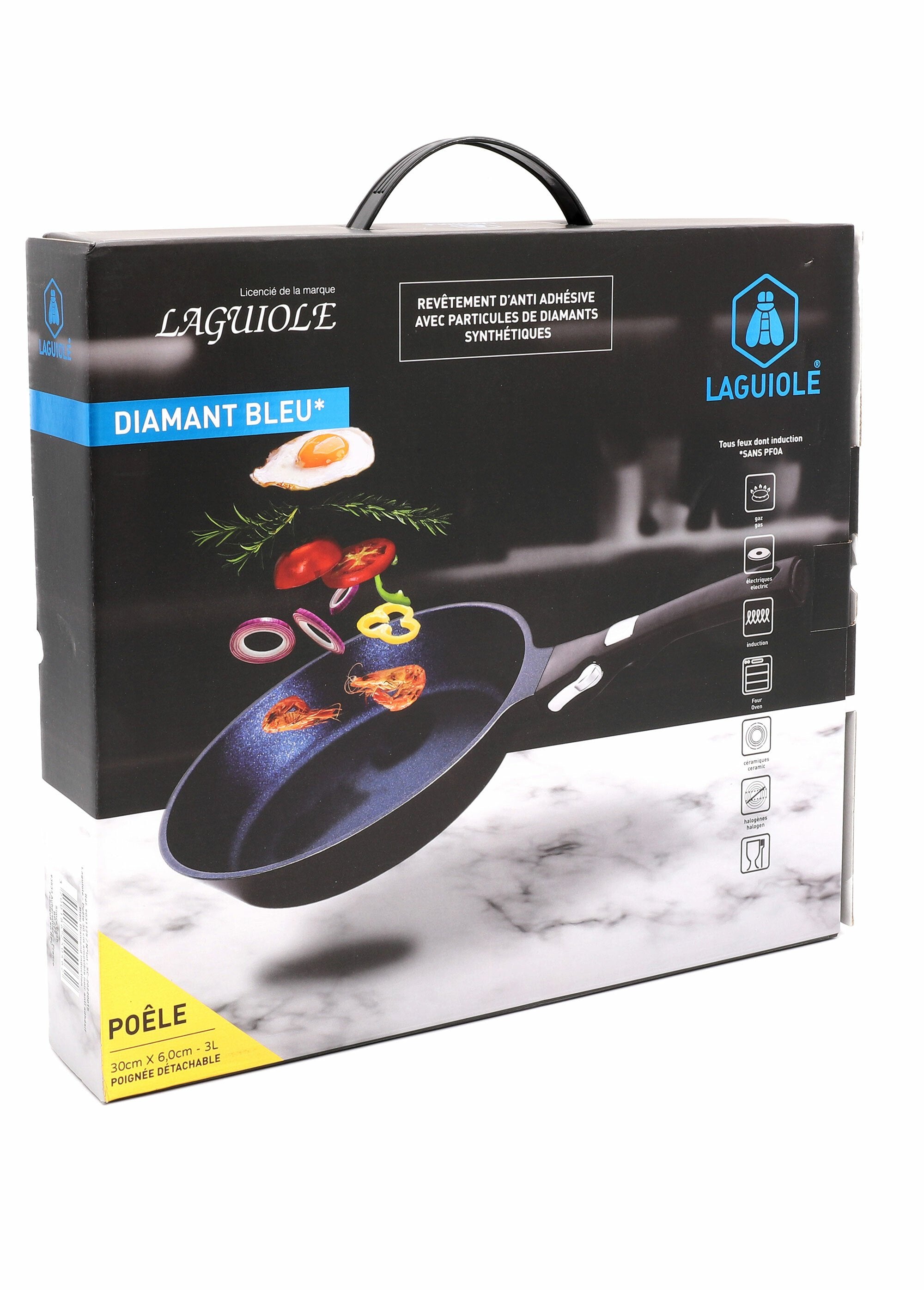 Removable_black_frying_pan_30cm_-_"Blue_Diamond"_Blue_DE4_slim