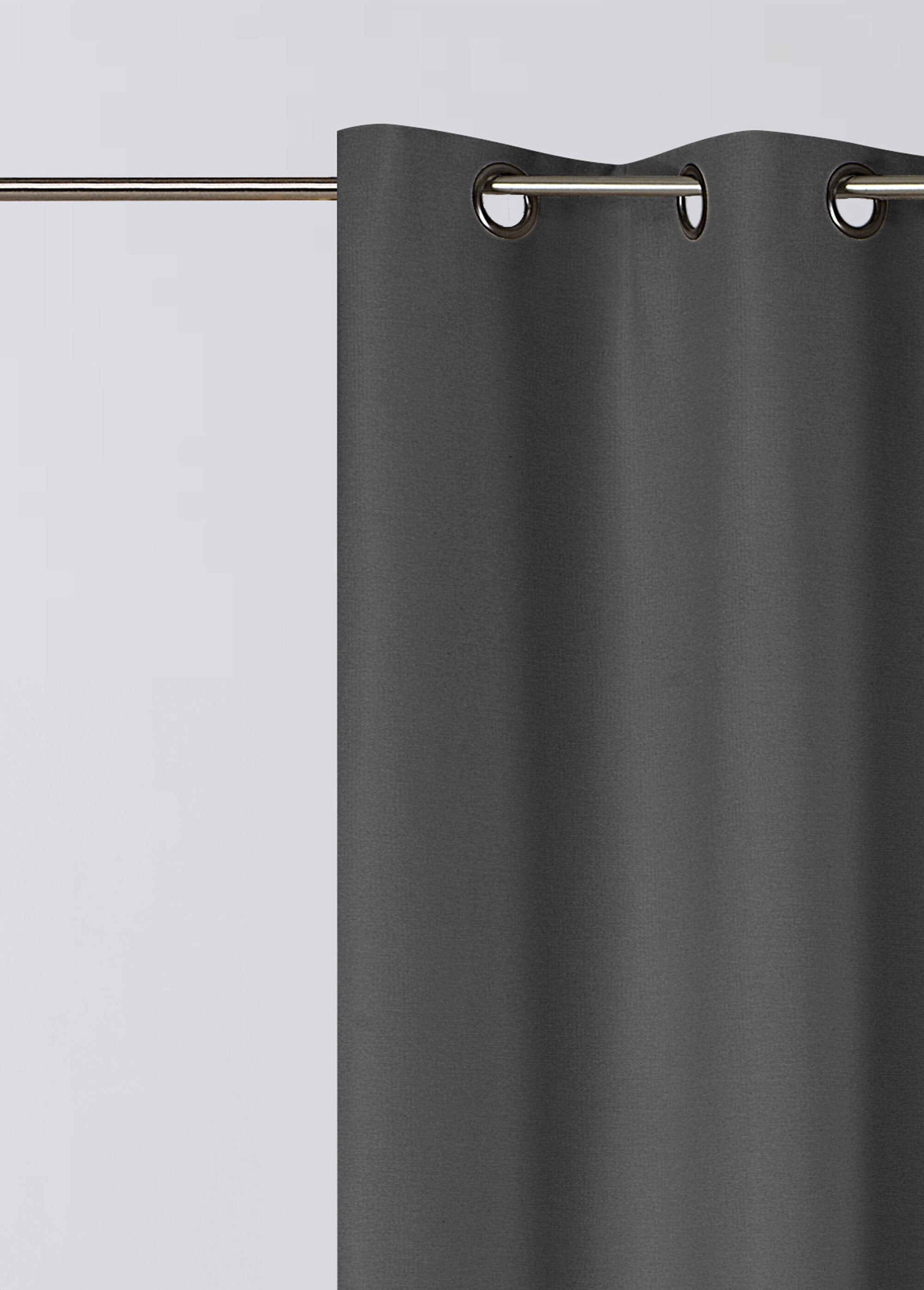 Rideau_thermique_occultant_tissage_jacquard_finition_oeillets_Gris_anthracite_DE1_slim