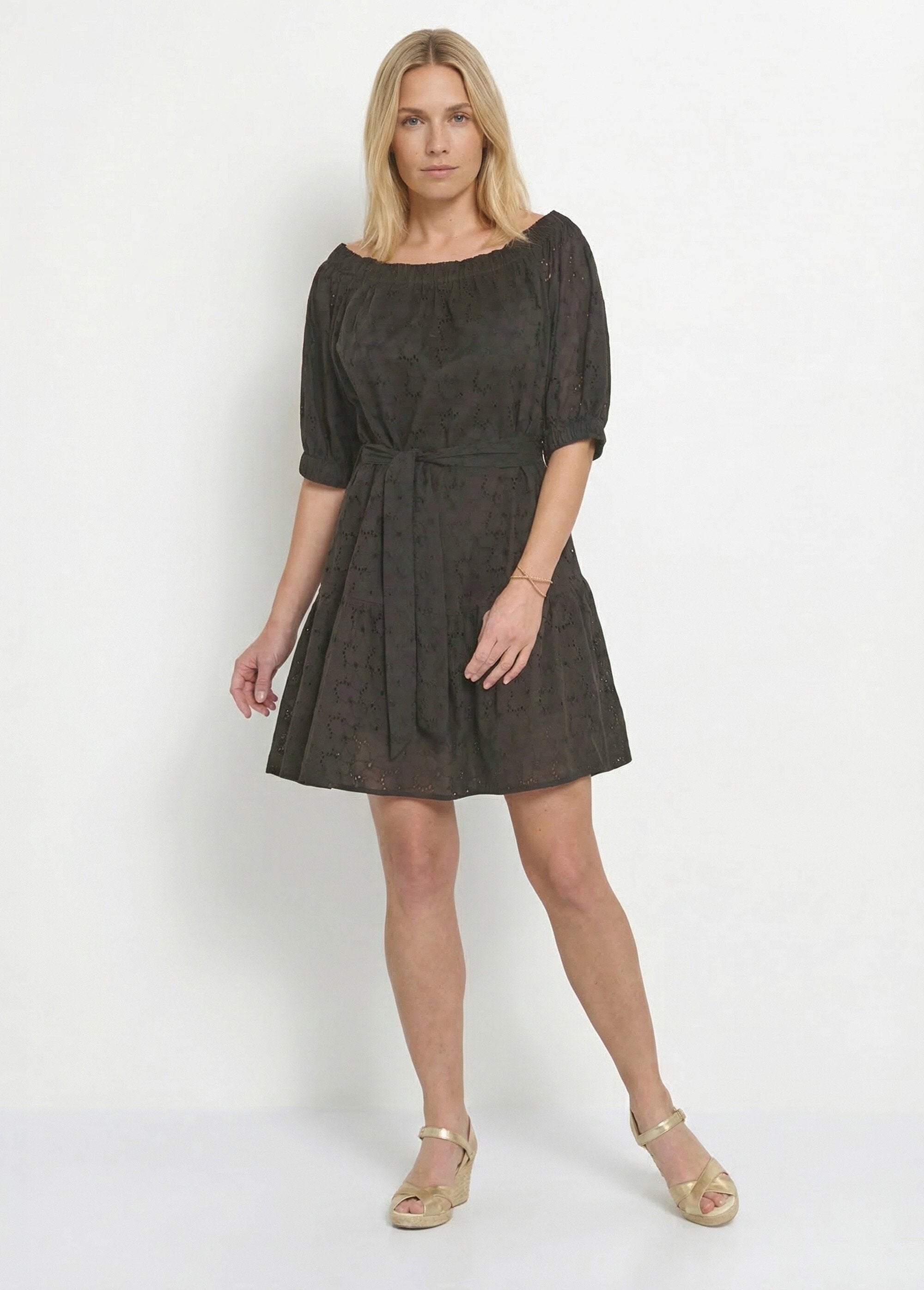 Short_Bardot_collar_dress_with_English_embroidery_Black_FA1_slim