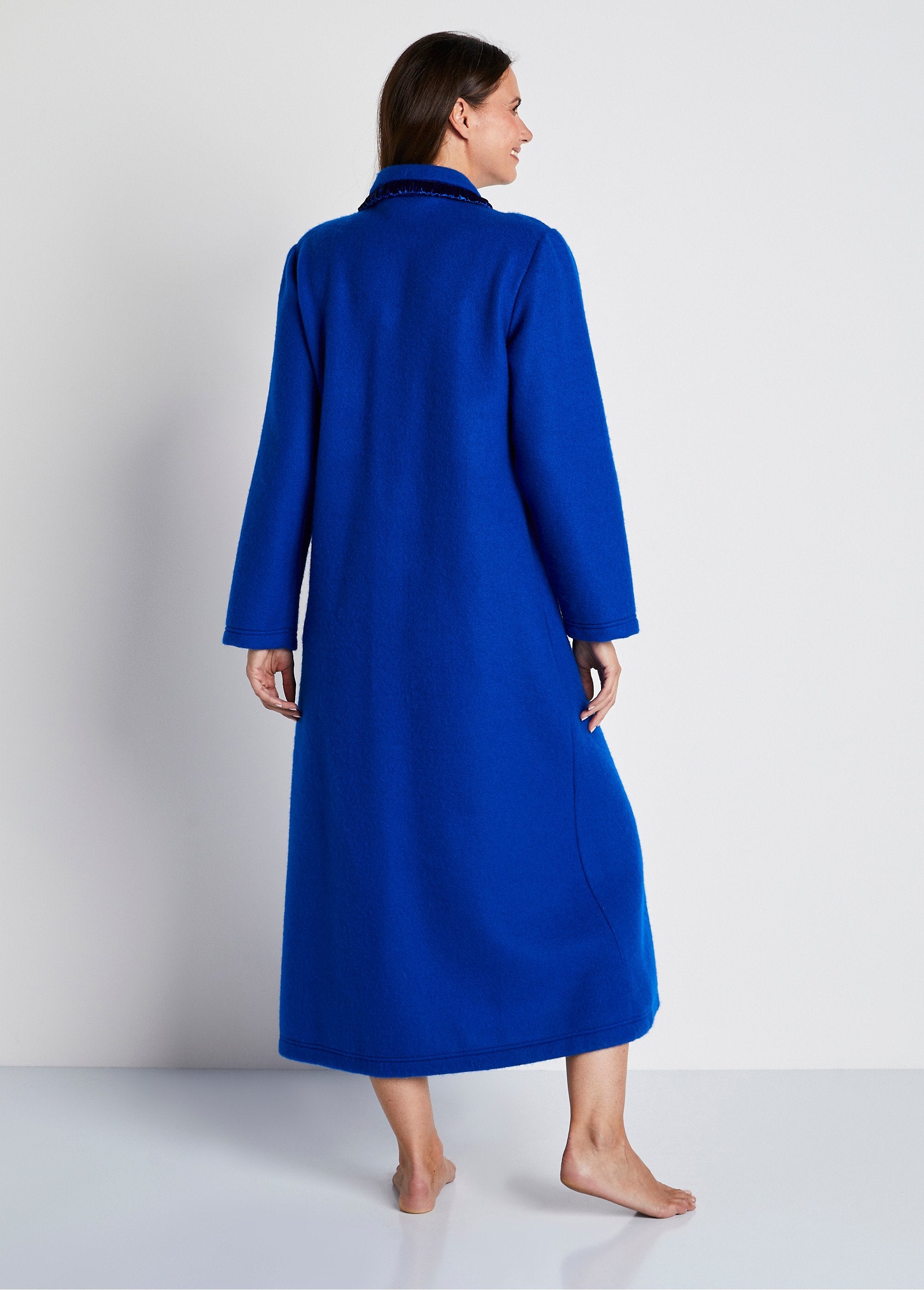 Courtelle®_long_fleece_dressing_gown_Blue_DO1_slim