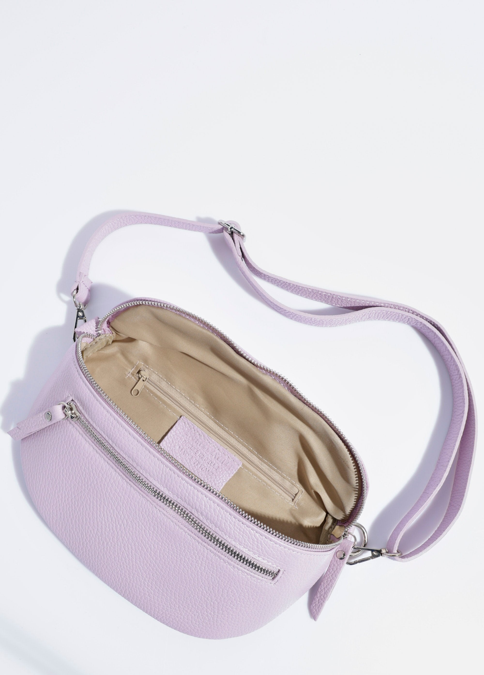Double_zip_leather_fanny_pack_Light_purple_DE1_slim