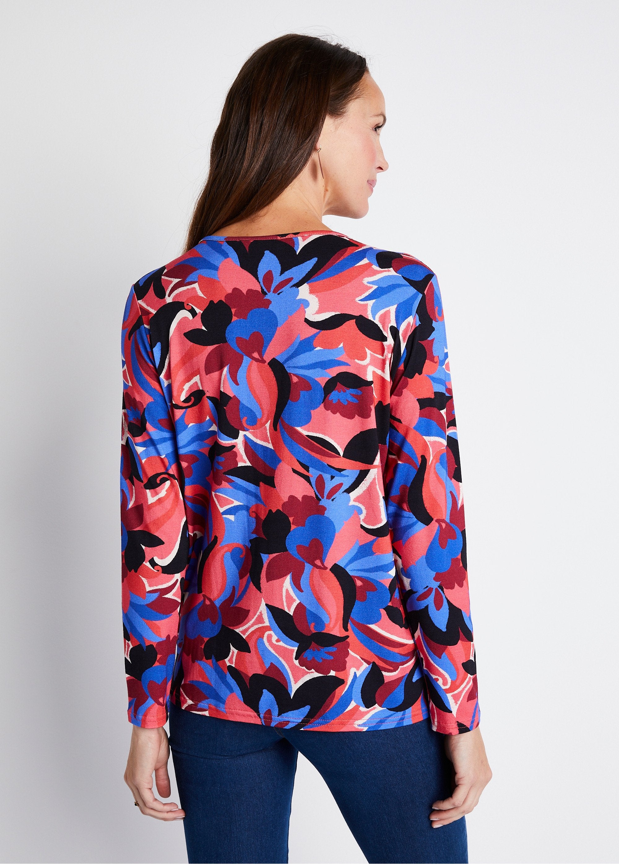 Straight_long-sleeved_printed_T-shirt_Blue_and_pink_DO1_slim