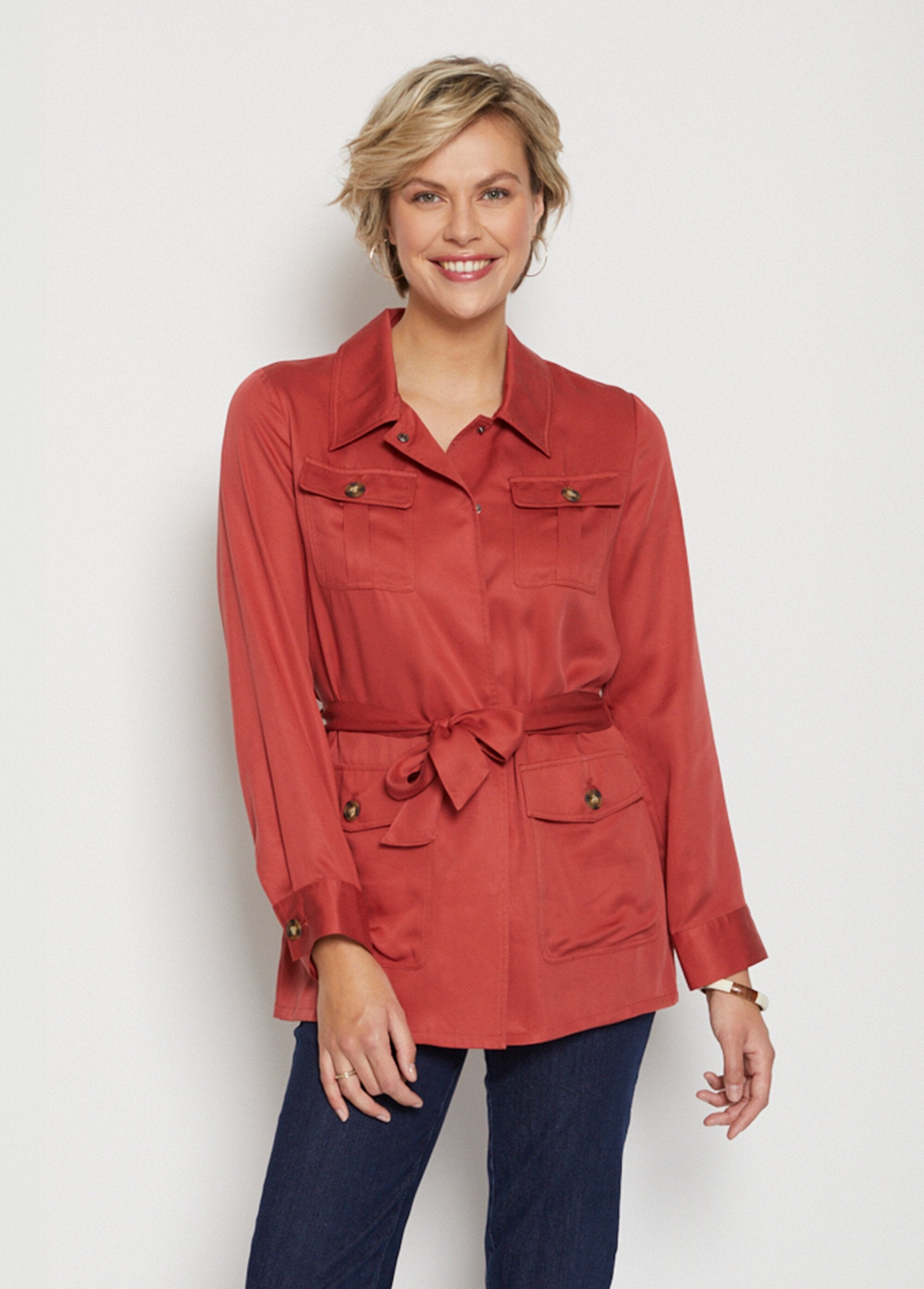 Belted_Lyocell_safari_jacket_Tomette_FA1_slim